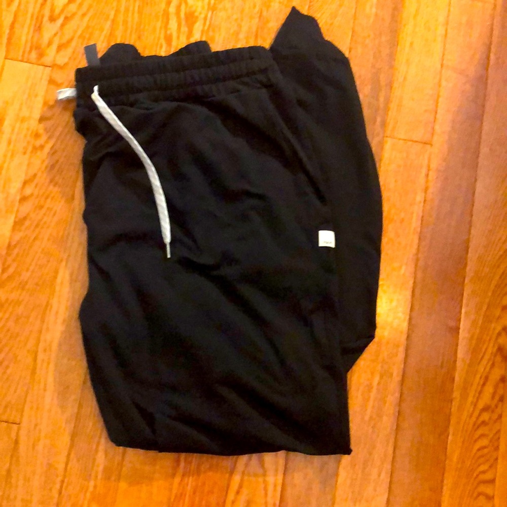Black vuori joggers.  Worn one time size XL.